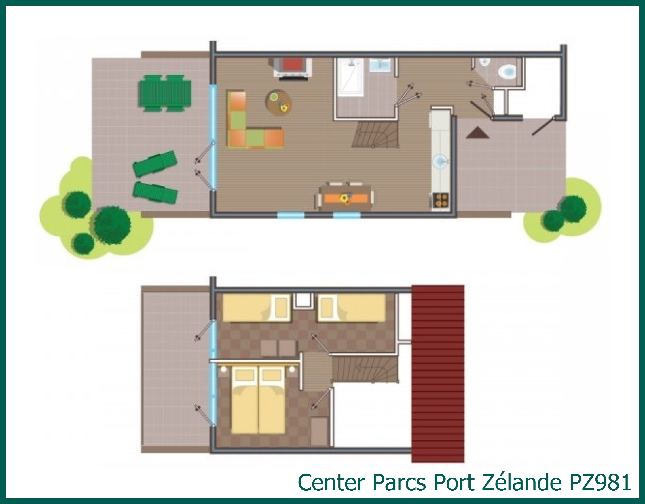 Comfort cottage PZ981 in Port Zélande