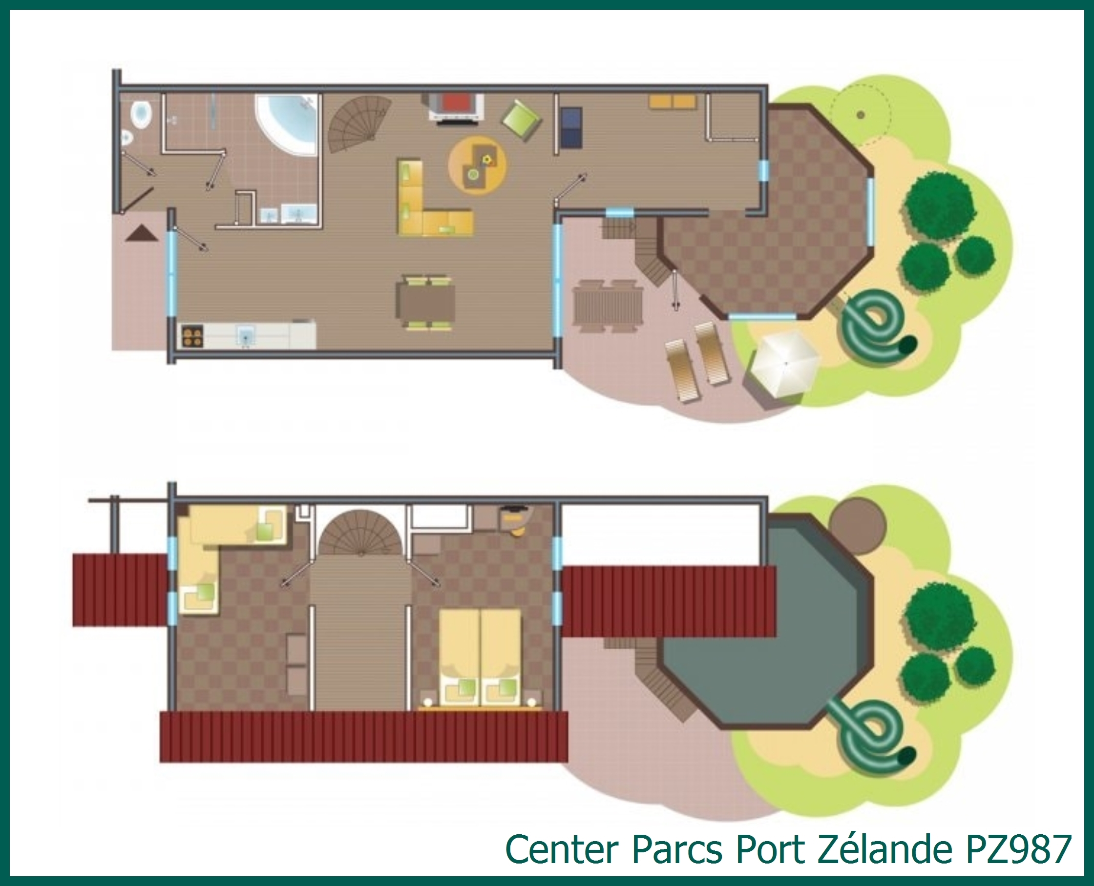 Premium Kindercottage PZ987 in Port Zélande