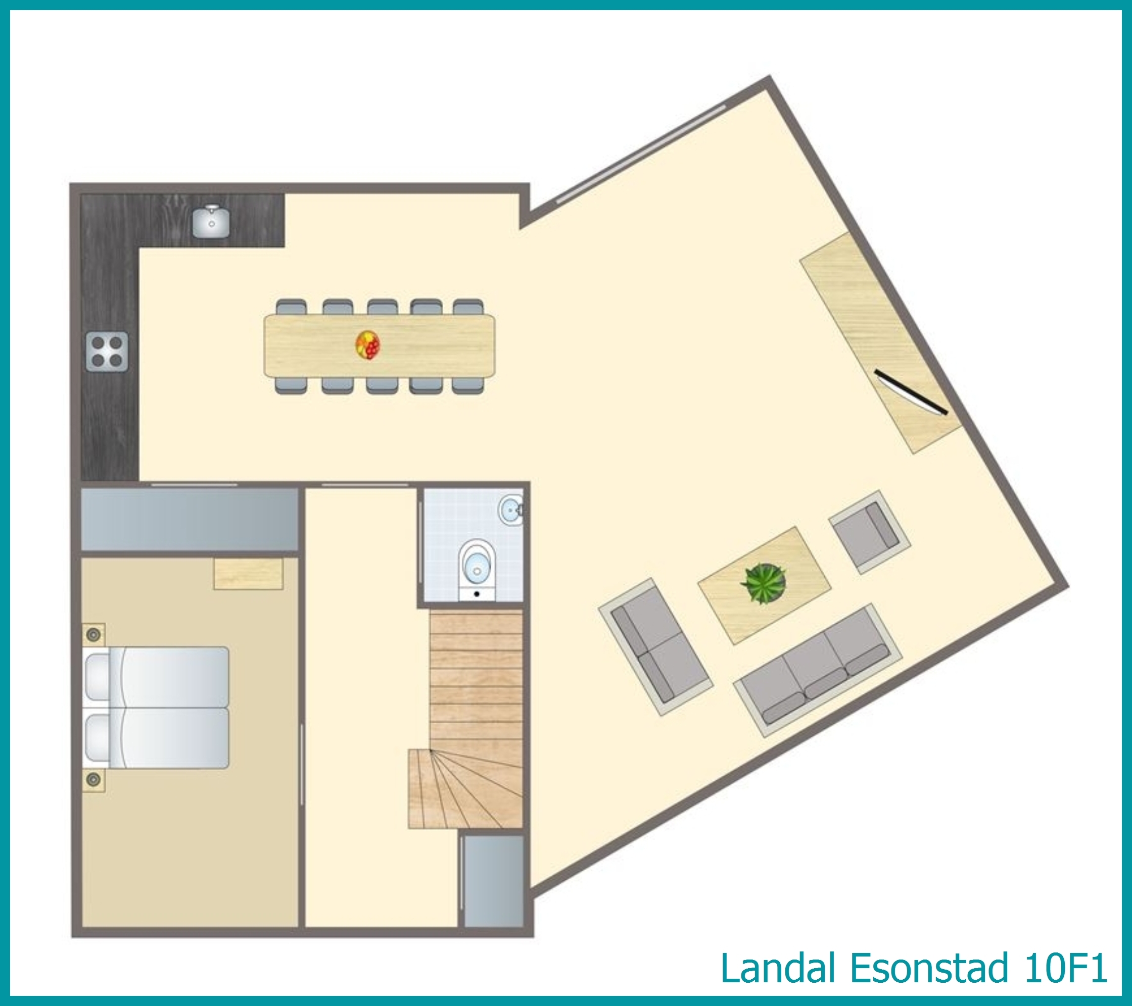 10-persoons woning 10F1 in Esonstad
