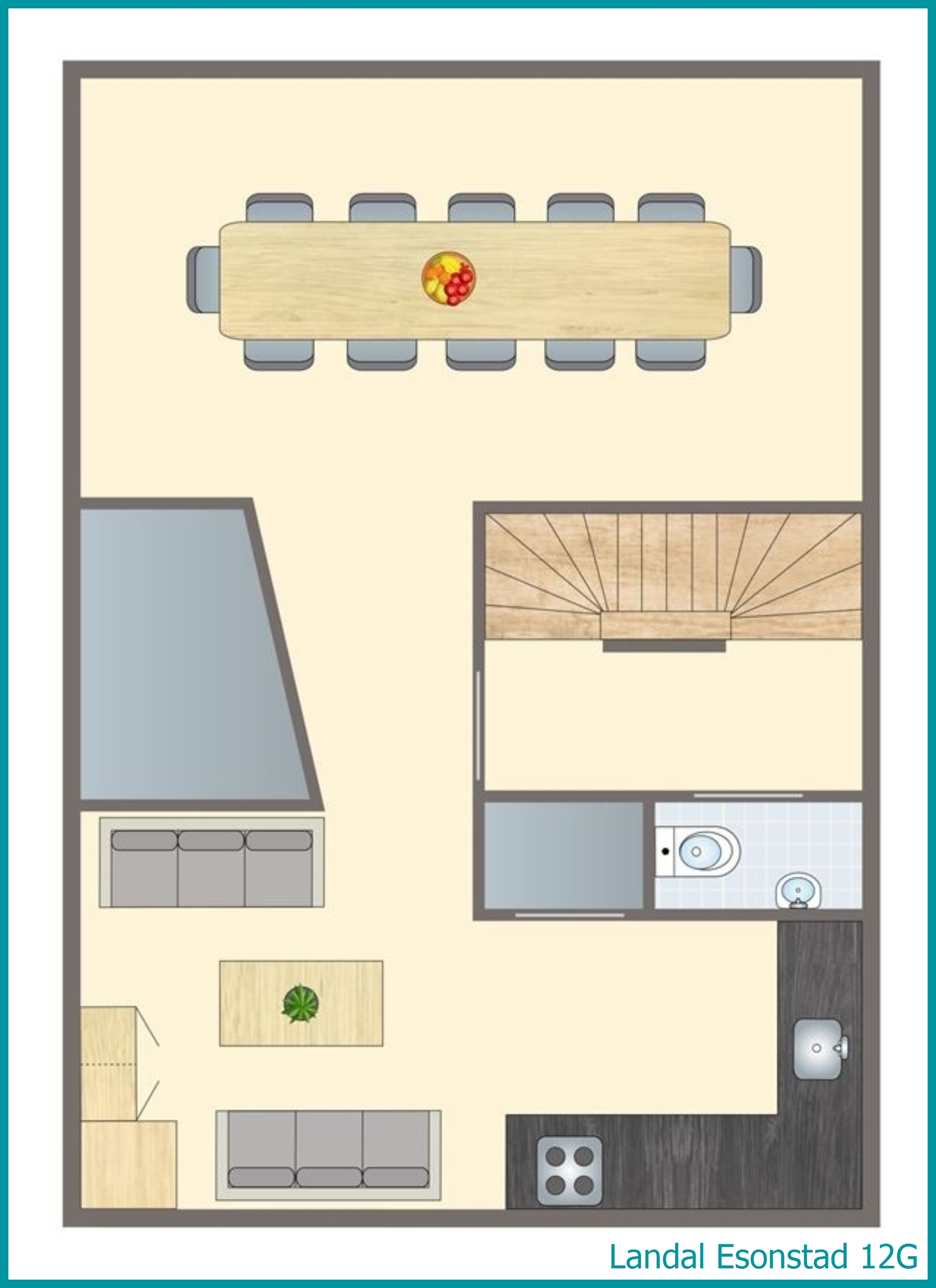 12-persoons woning 12G in Esonstad