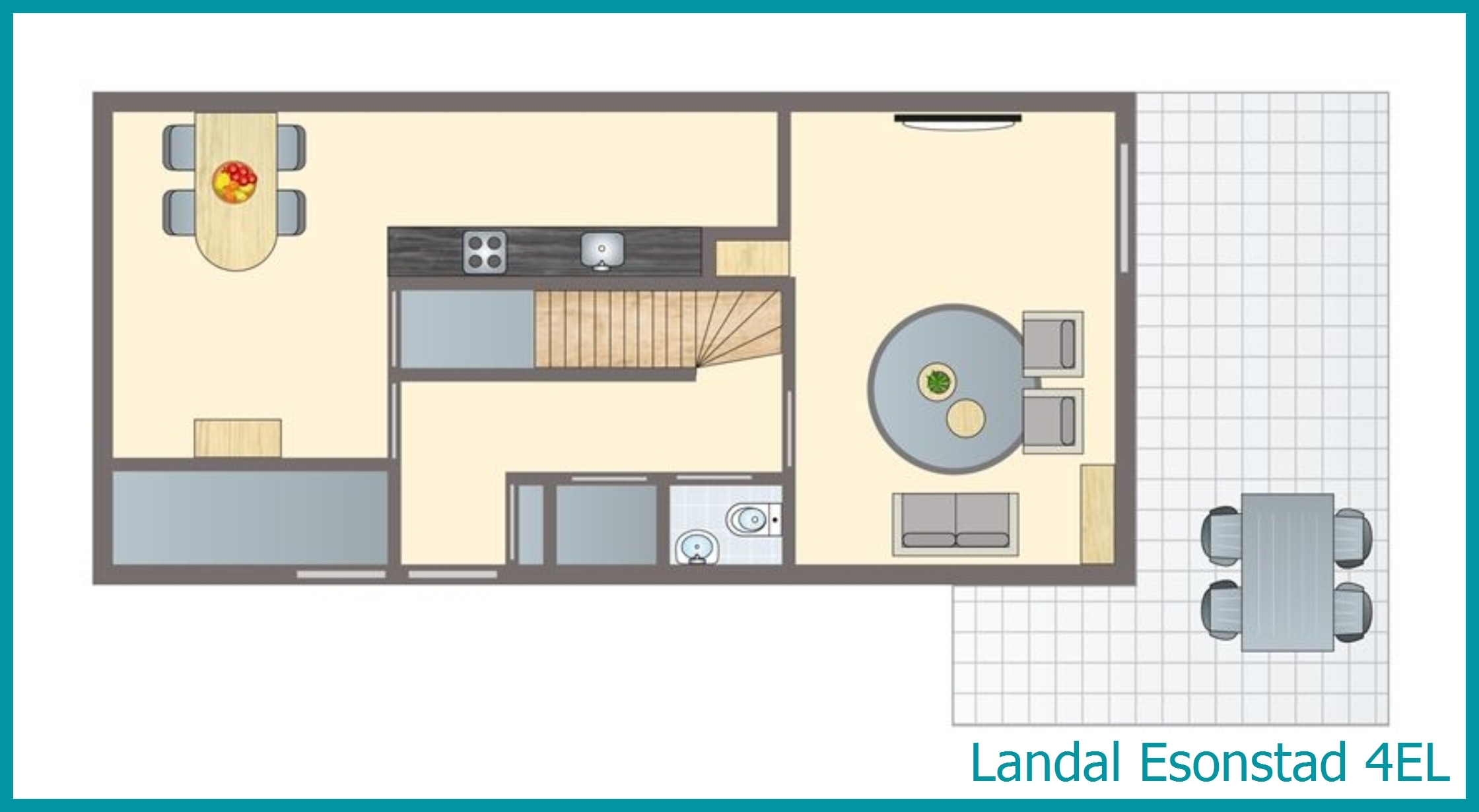 4-persoons woning 4EL in Esonstad