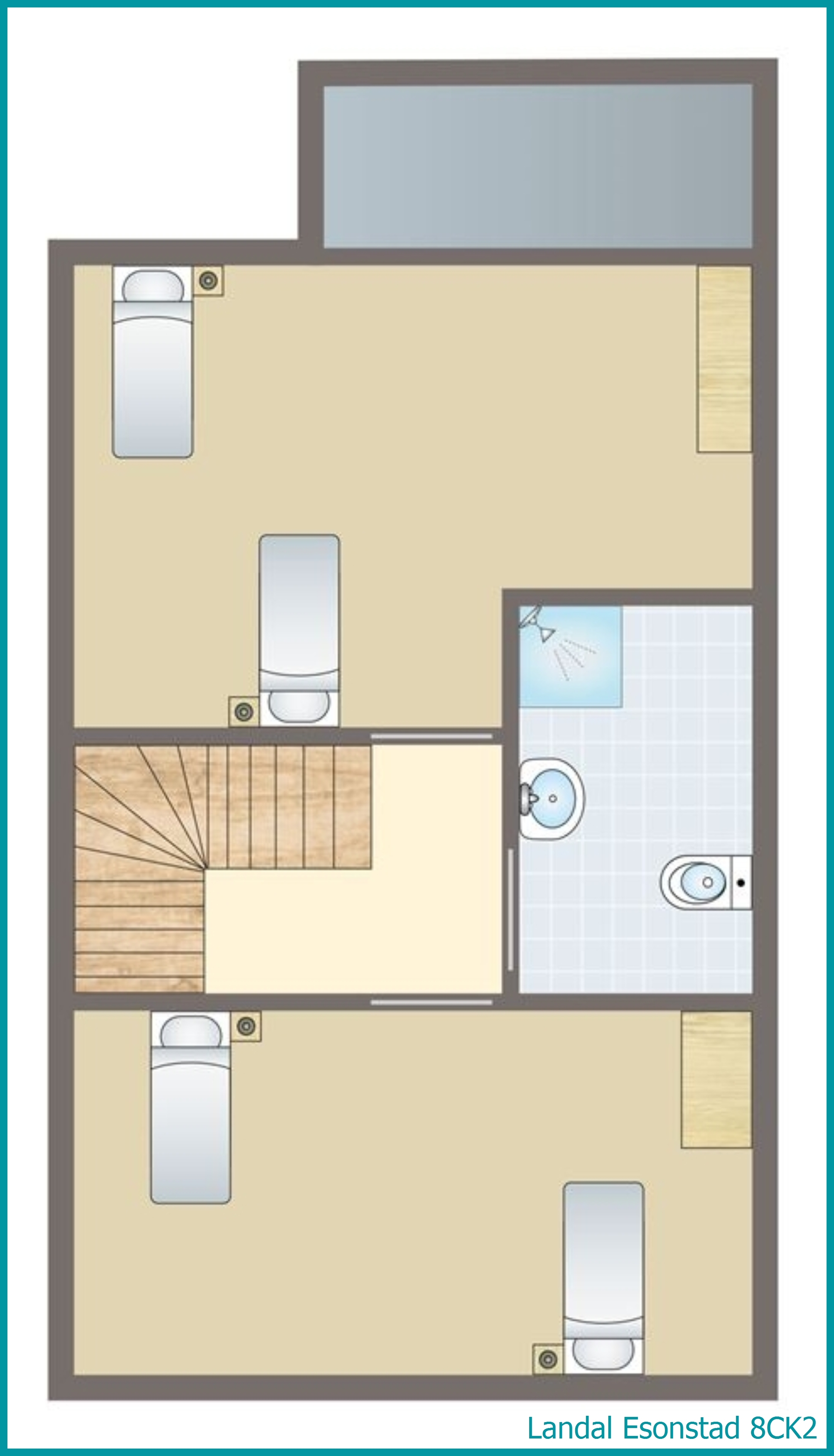 8-persoons kinderwoning 8CK2 in Esonstad