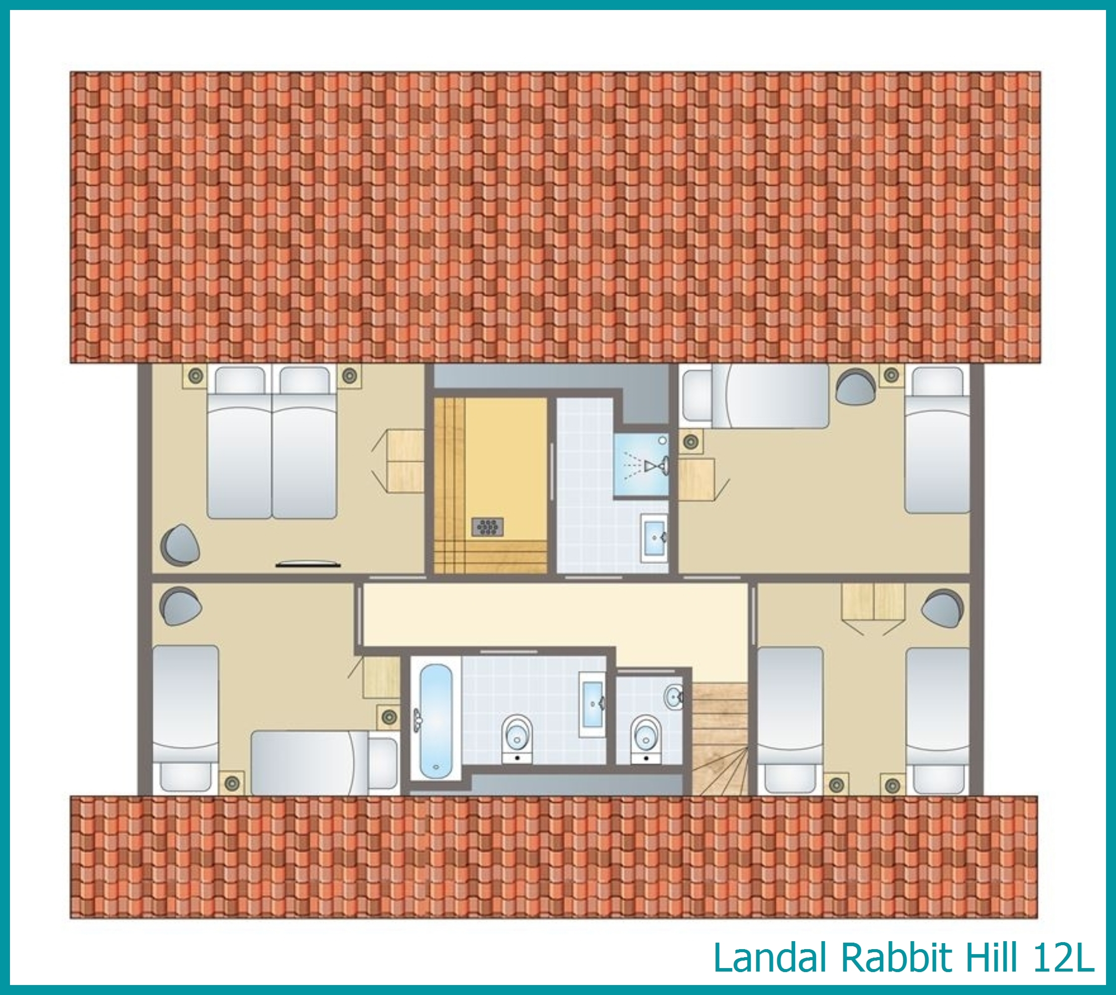 12-persoons bungalow 12L in Rabbit Hill