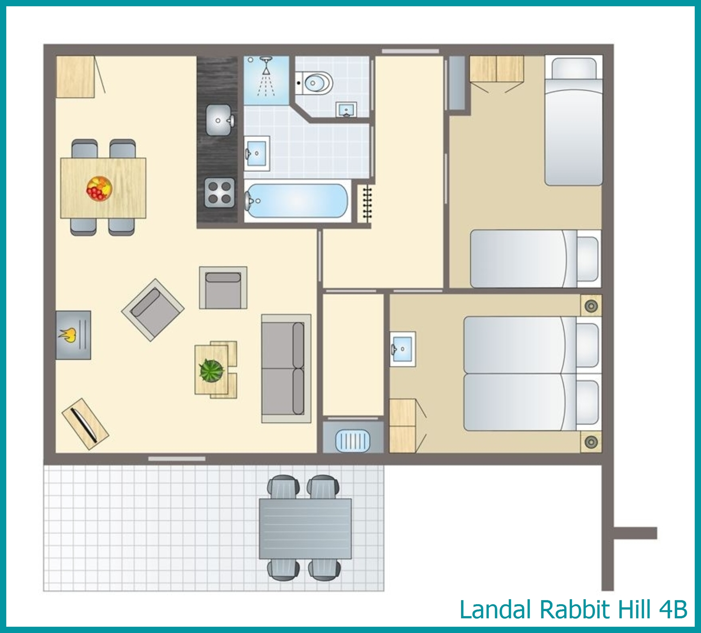 4-persoons bungalow 4B in Rabbit Hill