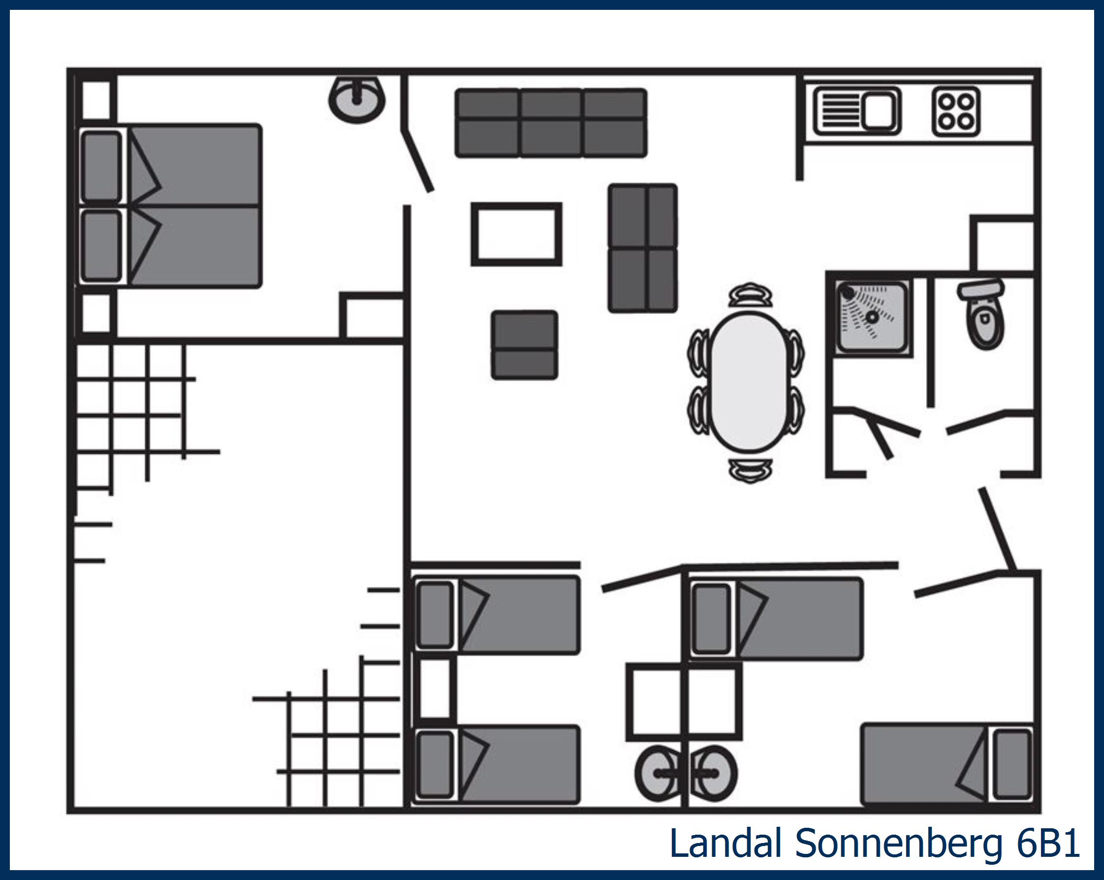 Bungalow 6B1 à Sonnenberg