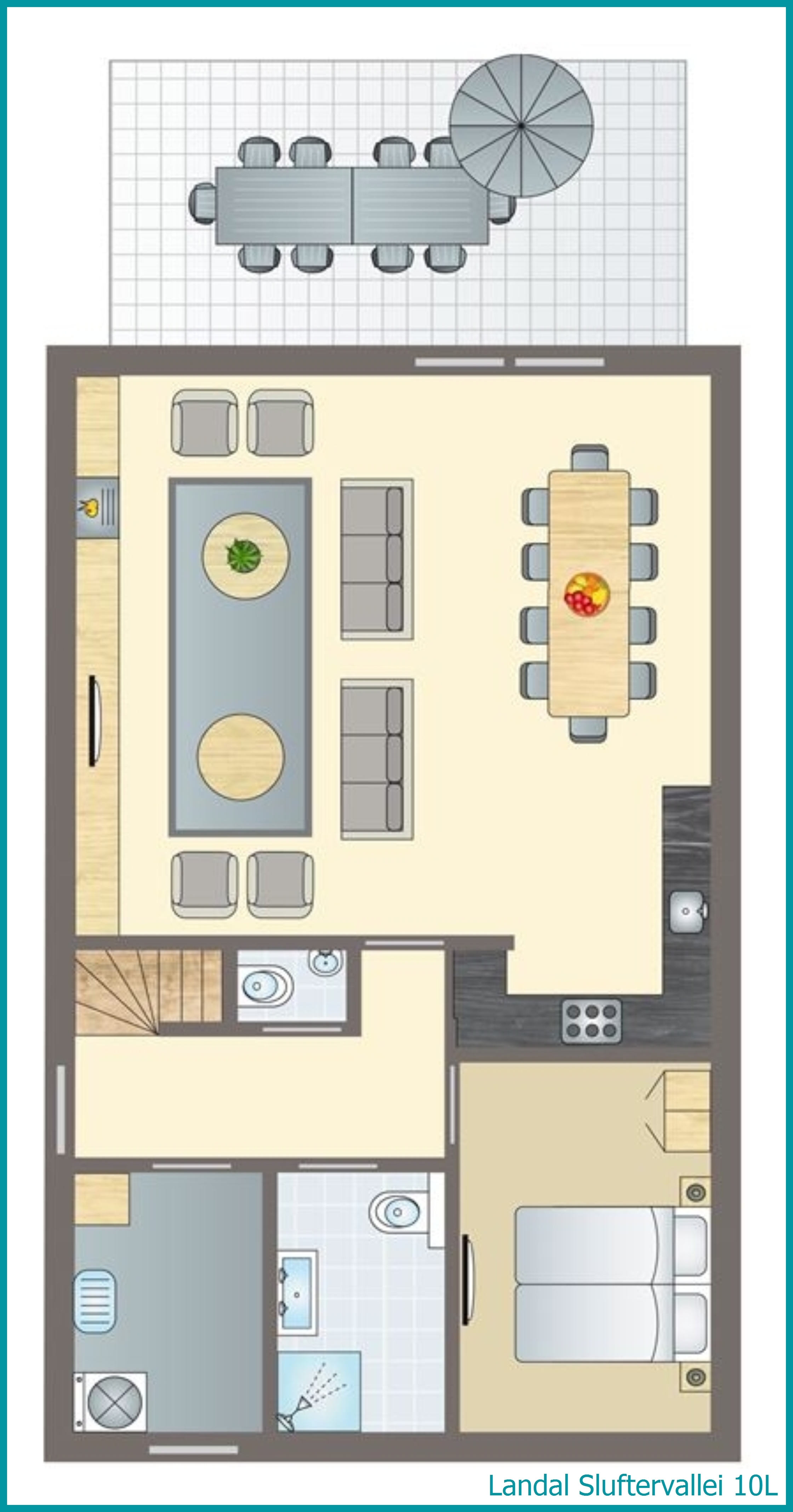 10-persoons bungalow 10L in Sluftervallei