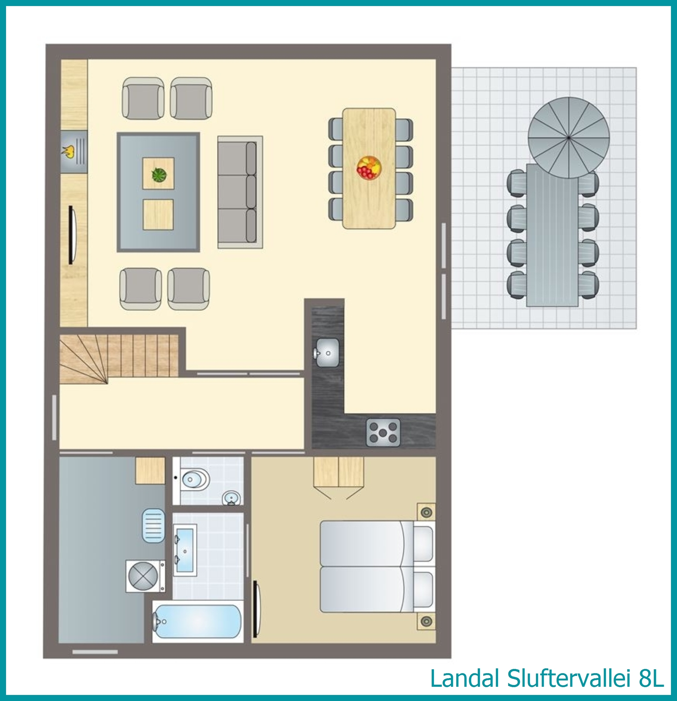 8-persoons bungalow 8L in Sluftervallei