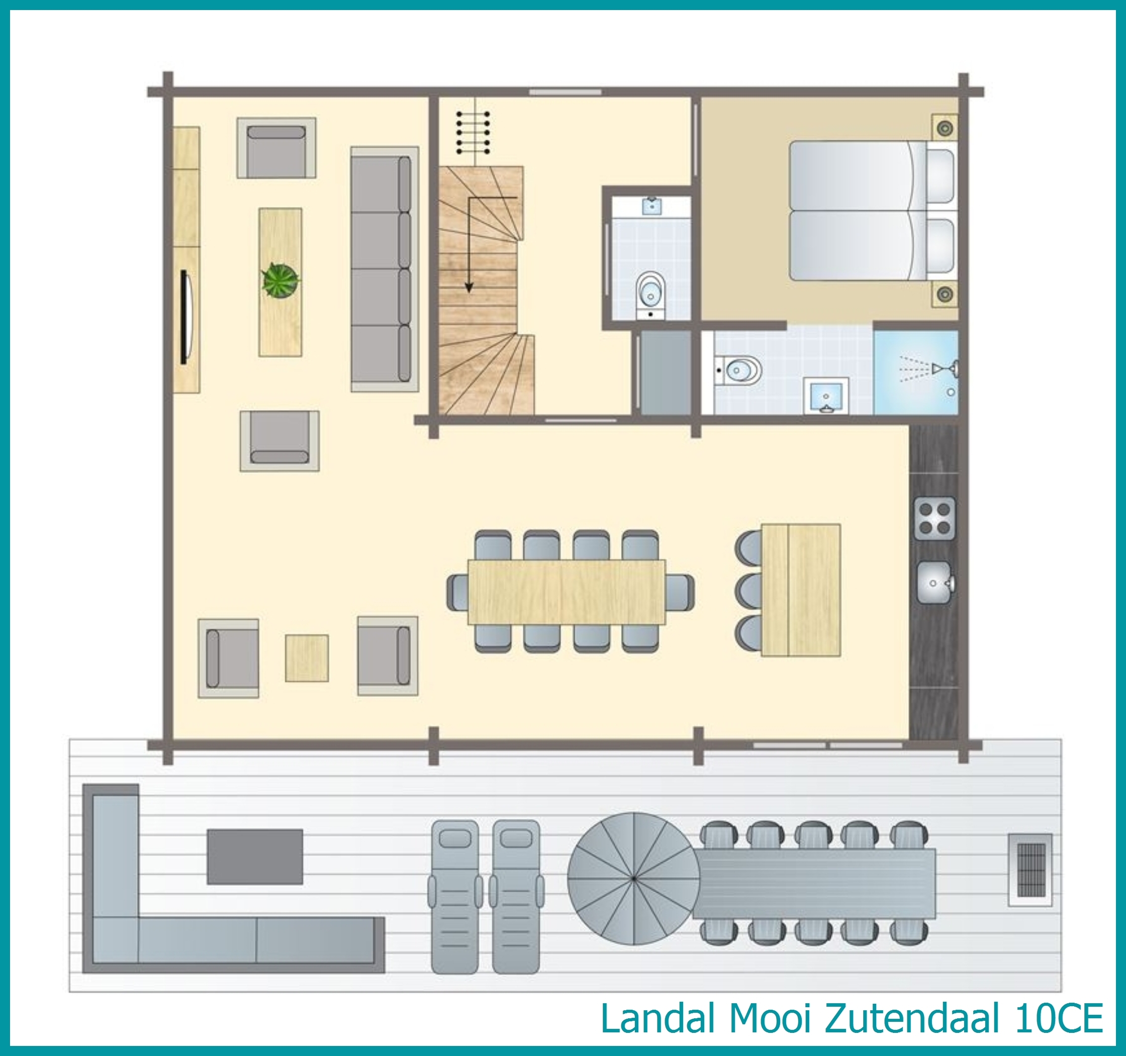 10-persoons villa 10CE in Mooi Zutendaal