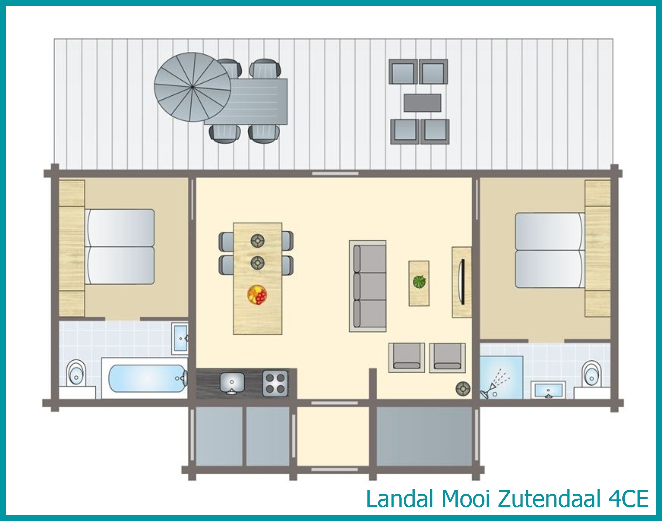 4-persoons villa 4CE in Mooi Zutendaal