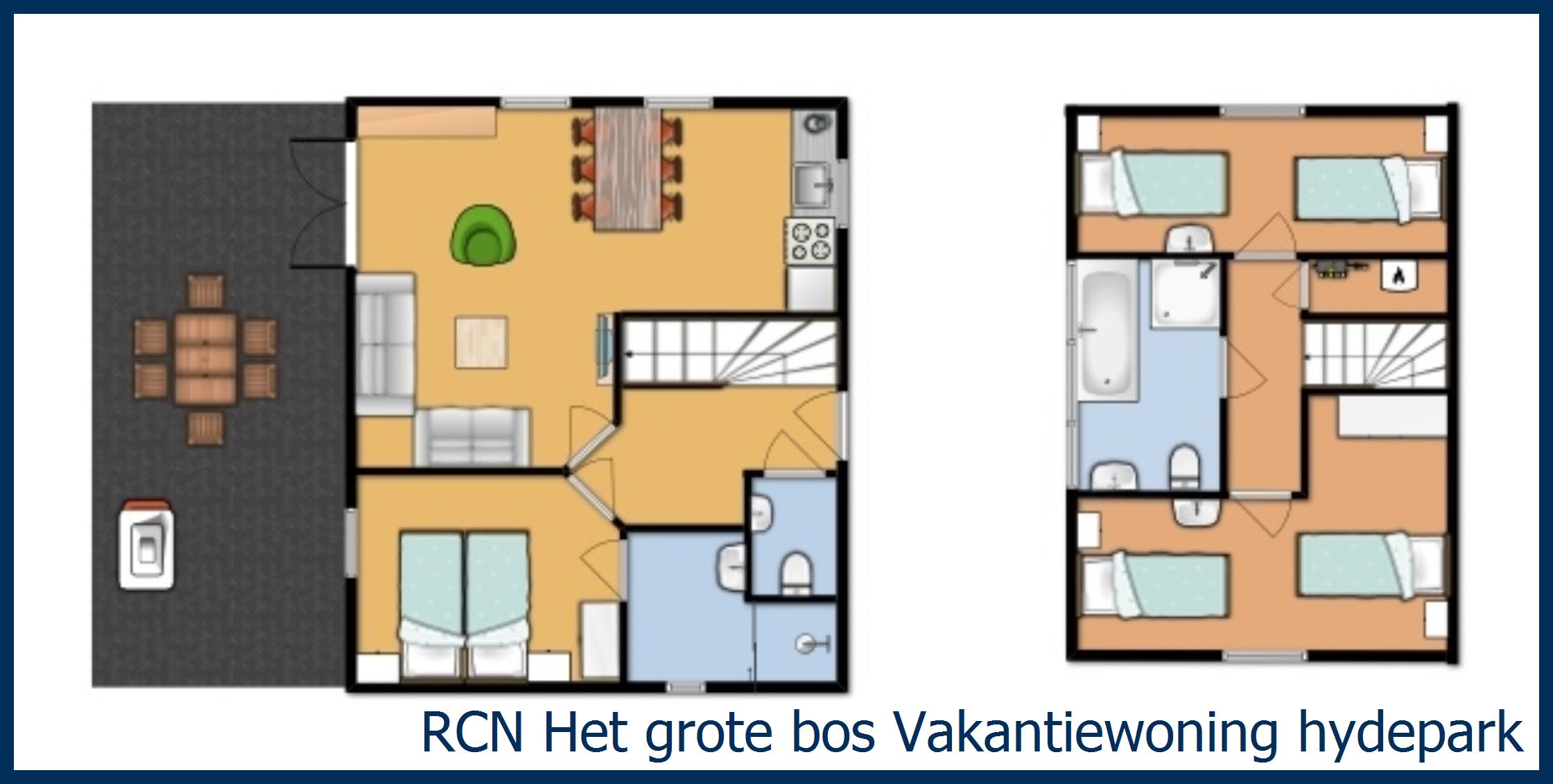 Bungalow Vakantiewoning hydepark in Het Grote Bos