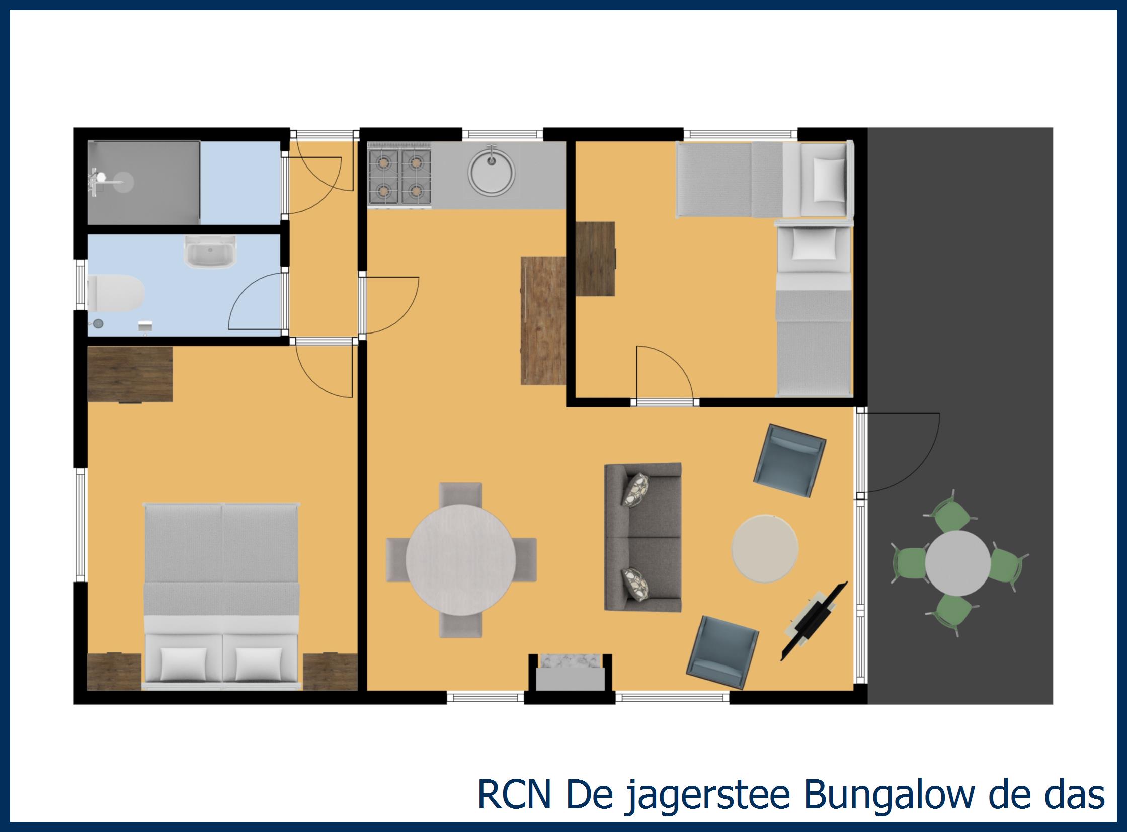 Bungalow de das in De Jagerstee