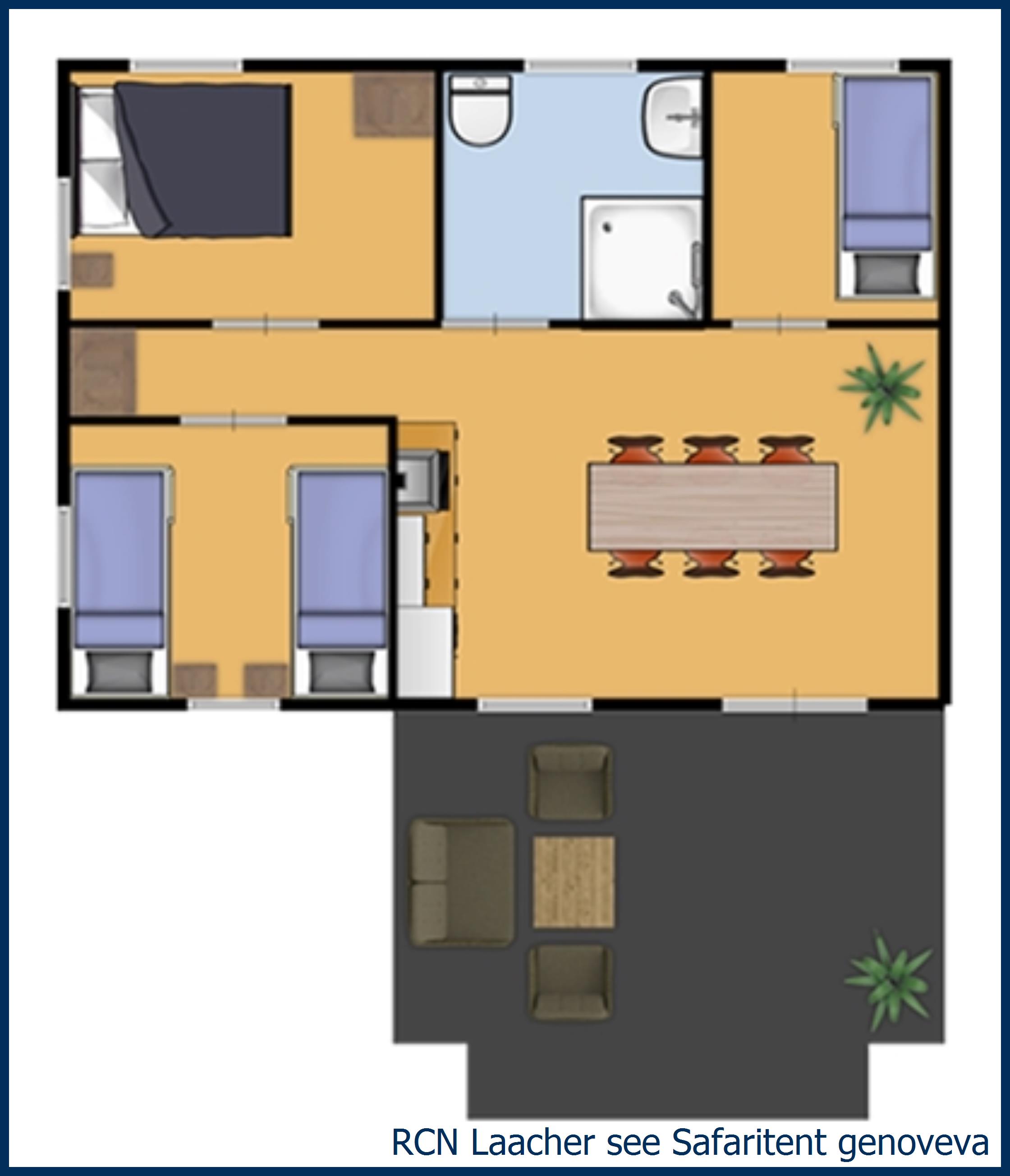 Safaritent genoveva in Laacher see