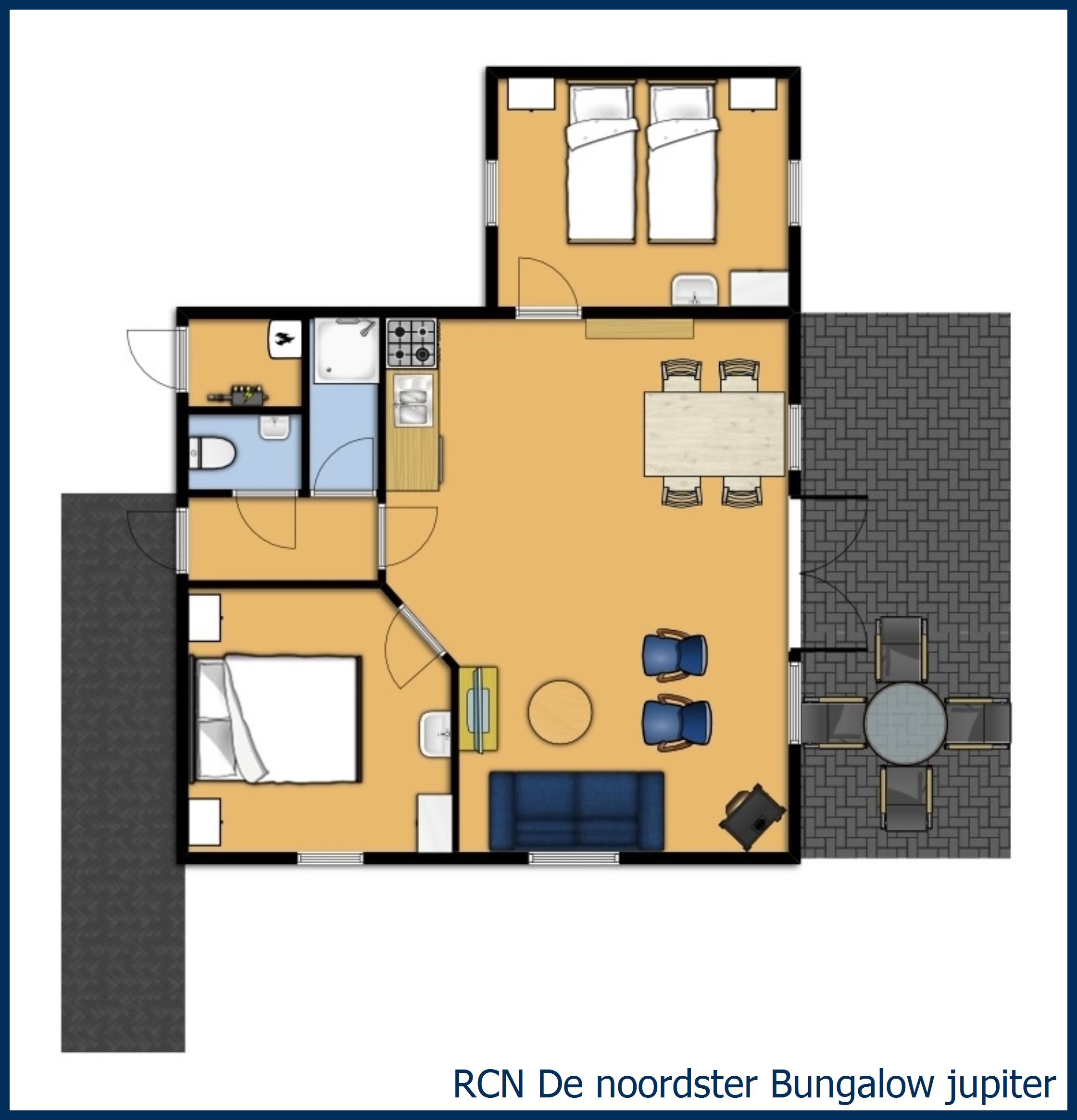 Bungalow Jupiter in De Noordster