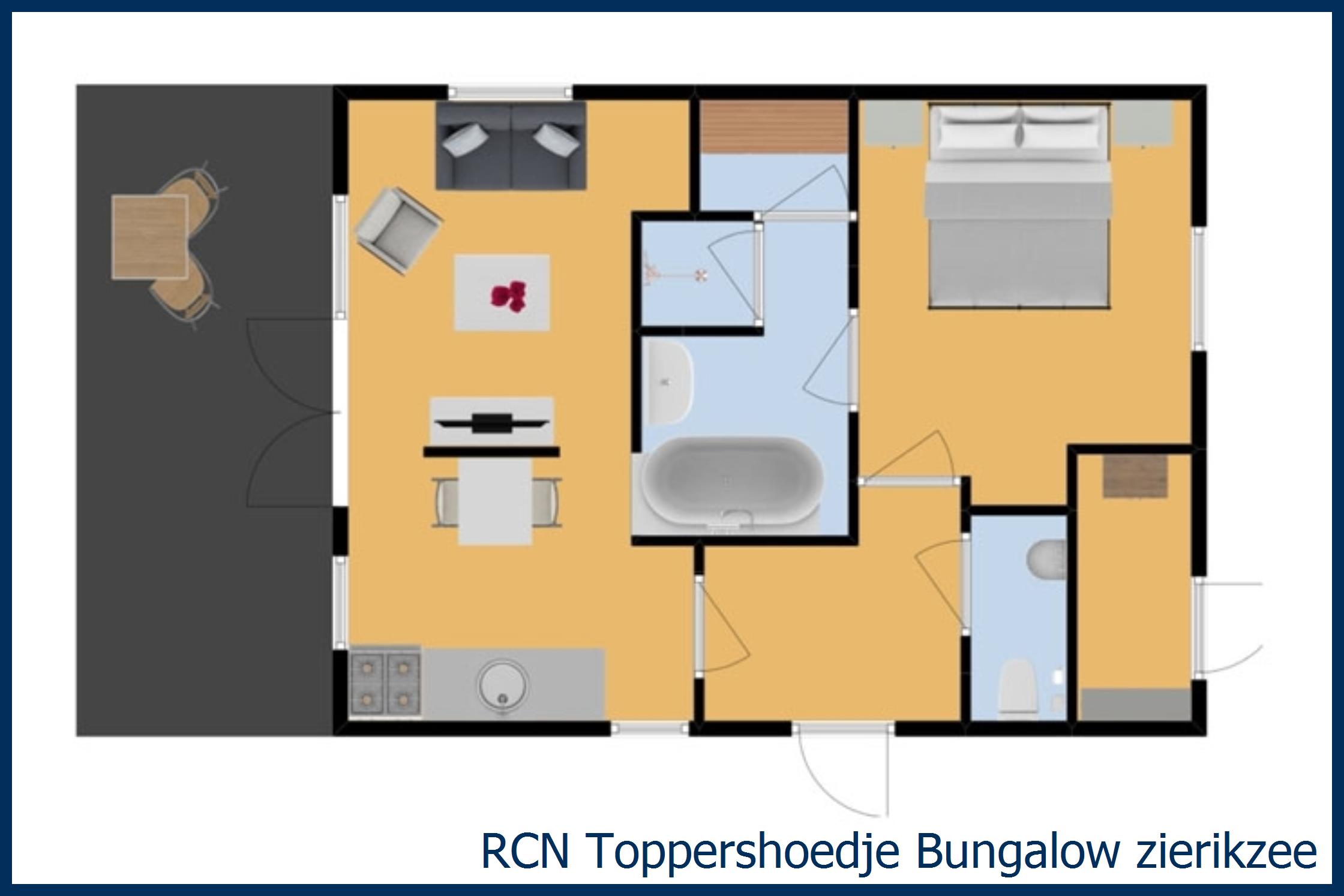 Bungalow Zierikzee in Toppershoedje