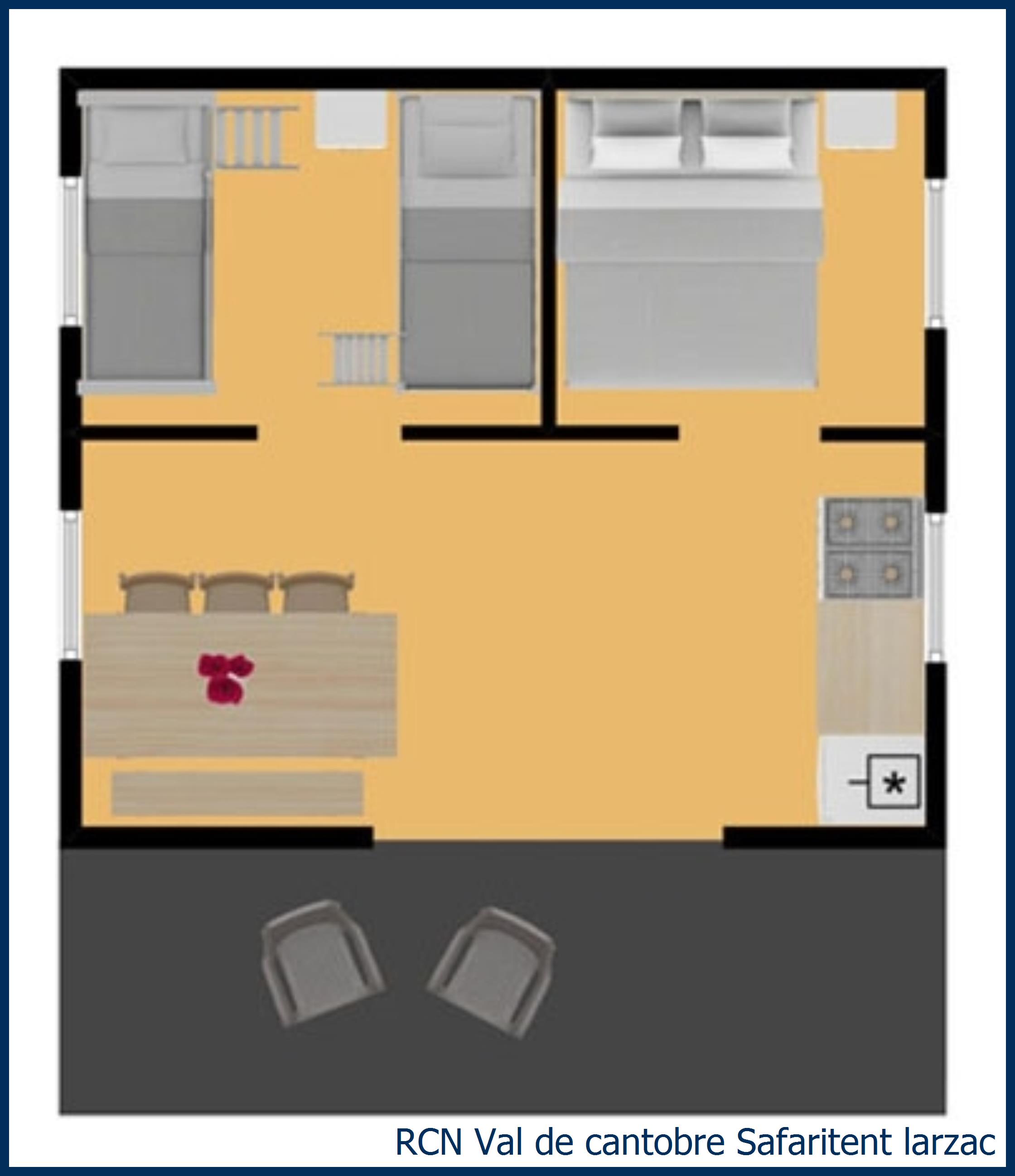 Safaritent Larzac in Val de Cantobre