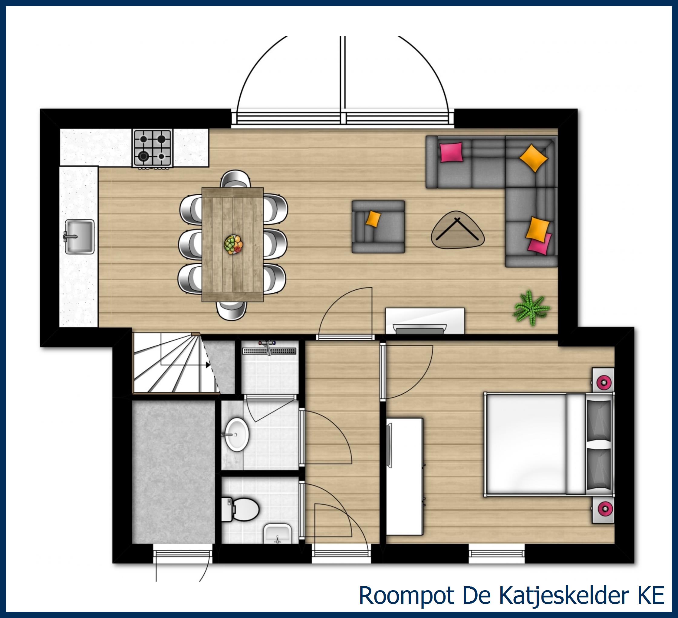 Bungalow KE à De Katjeskelder