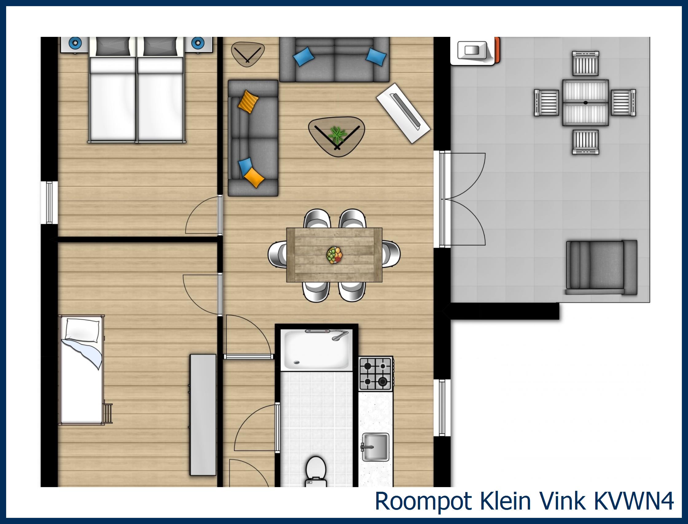 Bungalow KVWN4 à Klein Vink