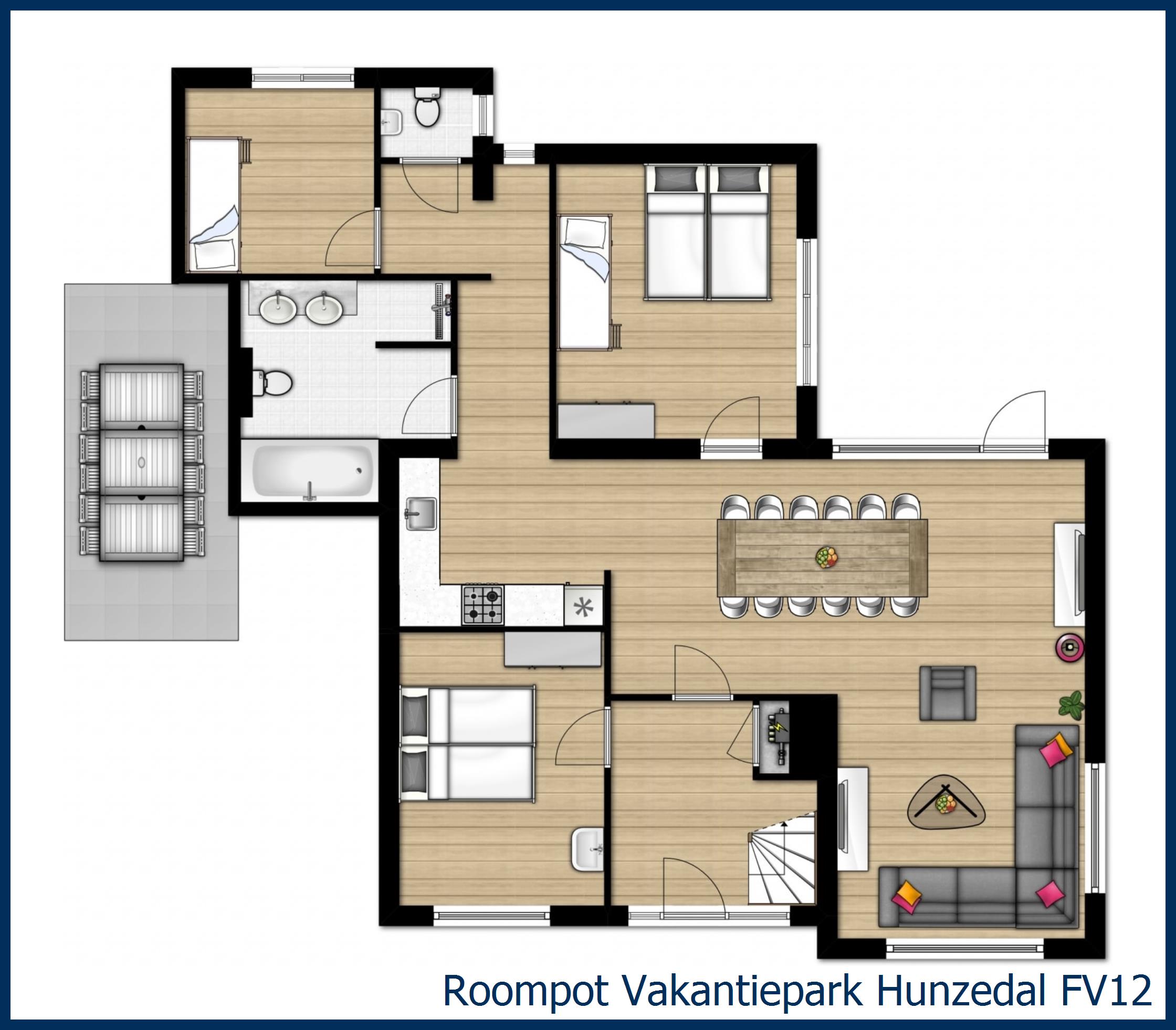 Bungalow FV12 à Hunzedal