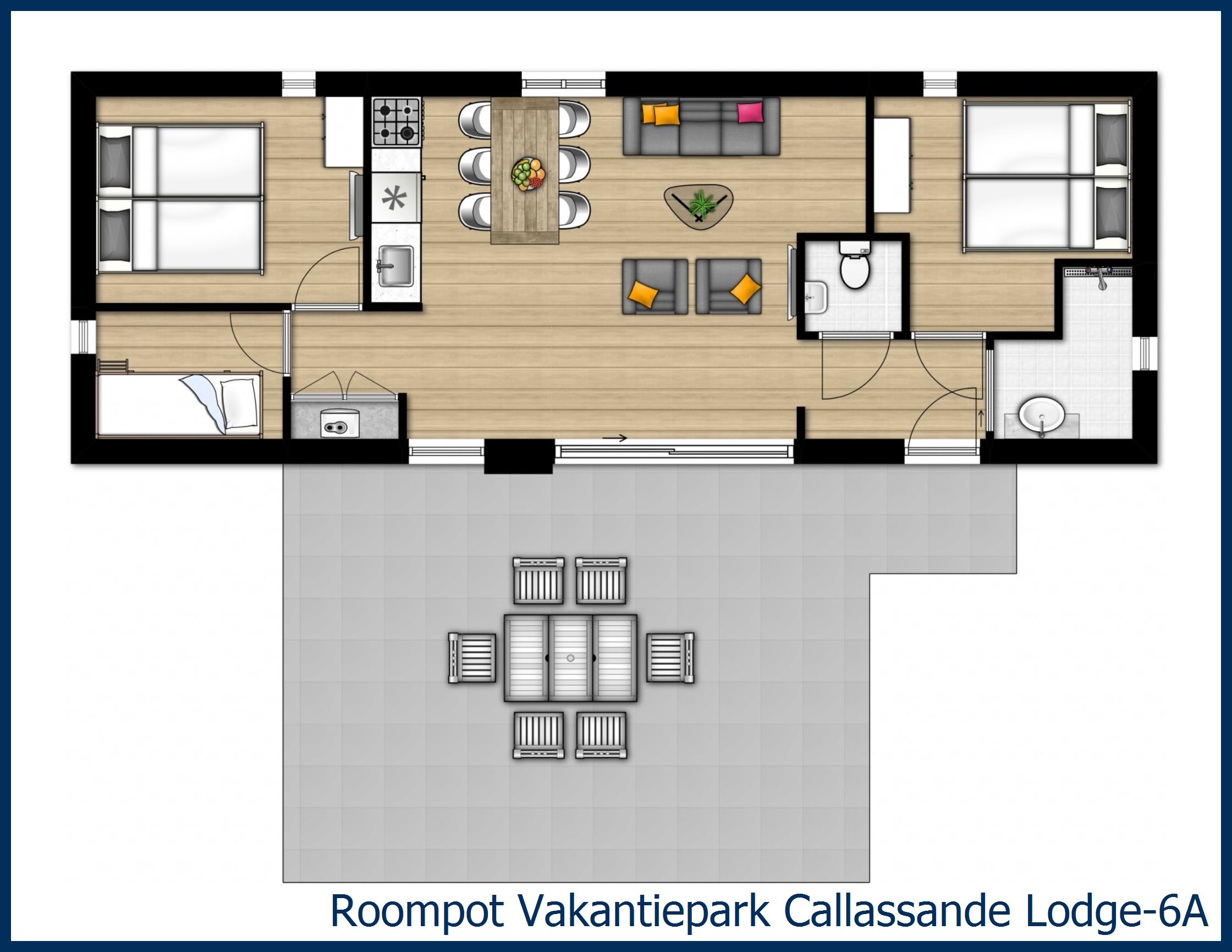 Lodge Lodge-6A à Callassande